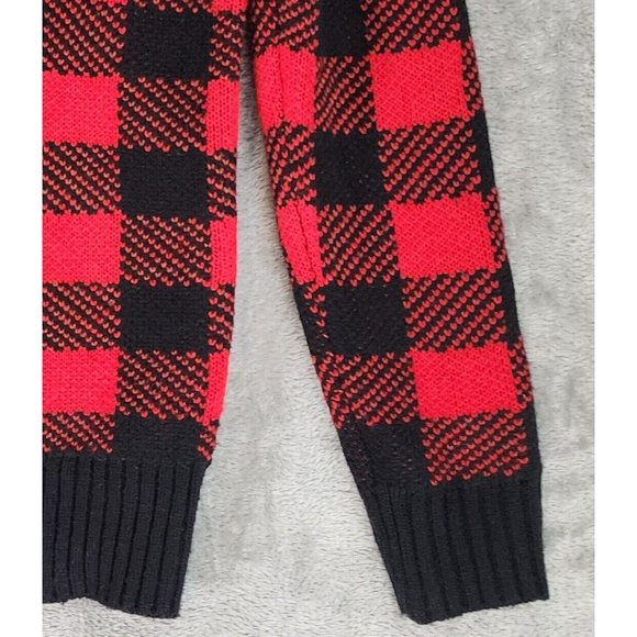 Disney X Forever 21 Mickey Mouse Sweater Womens Small Plaid Preppy Cardigan - Picture 9 of 12